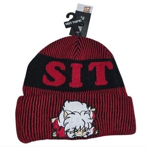 Inuyasha Sit Boy Beanie